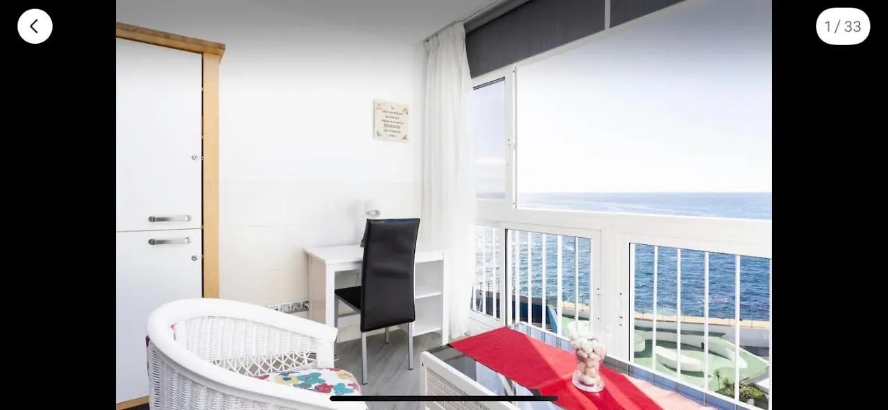 Atardecer Apartamento en Mesa del Mar- Tacoronte Puerto de la Madera Apartamento
